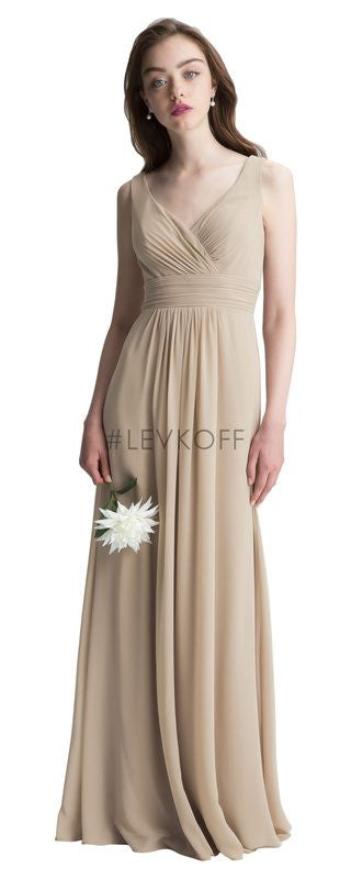 Watermelon Chiffon Bridesmaid Dresses Bill Levkoff