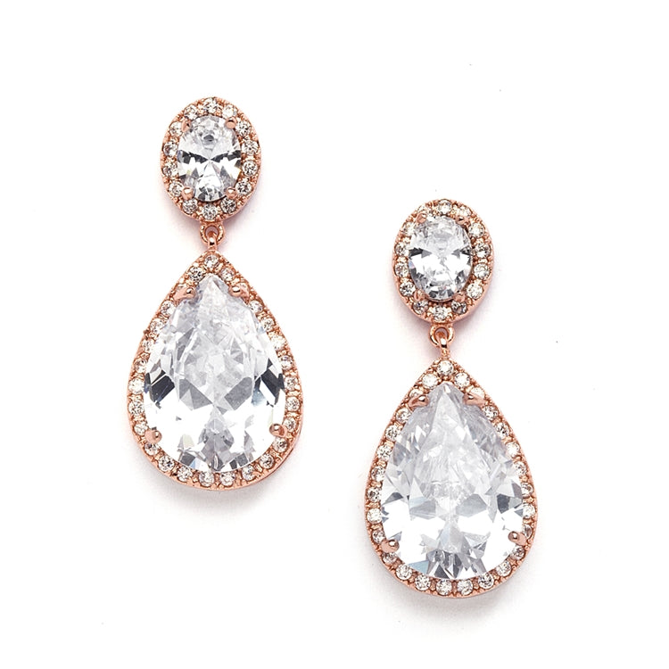 2074E-RG earrings by Mariell