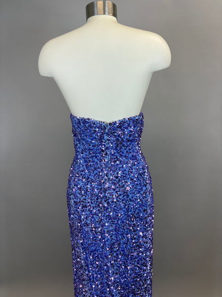 Portia and Scarlett Prom Dress PS21208 Ocean Blue
