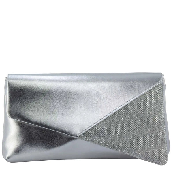 Benjamin Walk Morgan Clutch - Silver