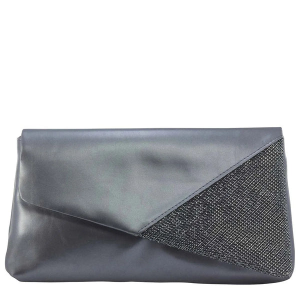 Benjamin Walk Morgan Clutch - Pewter