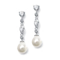 3035E pearl earrings by Mariell