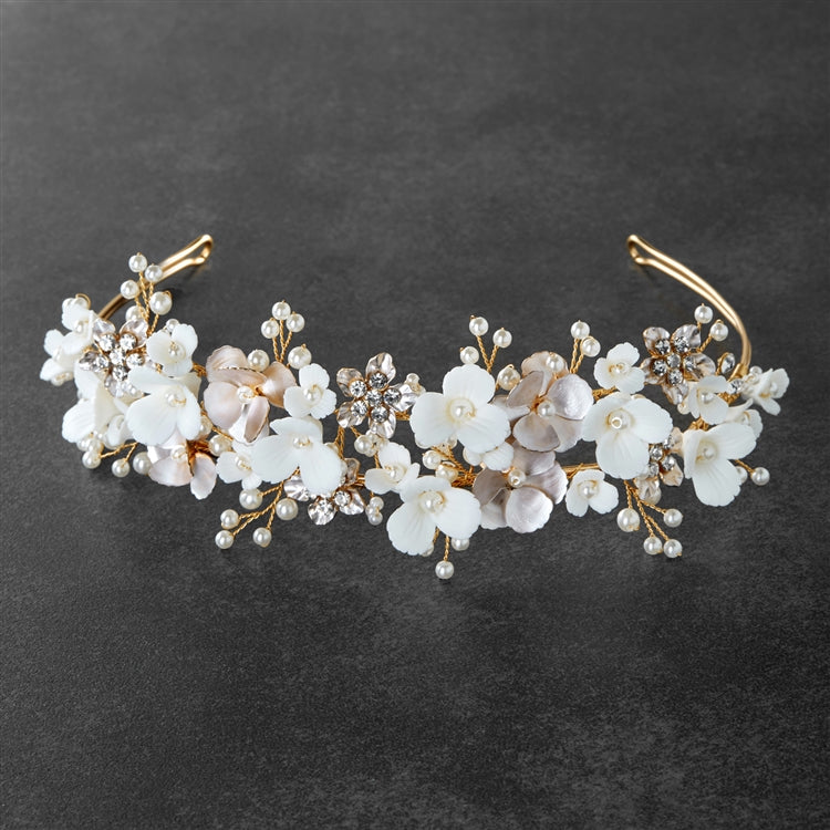 4635T Ivory/Pink/Gold by Mariell