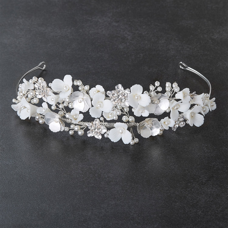 4635T-I-S Ivory/Silver by Mariell